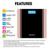 Venus (India) Electronic Digital Personal Bathroom Weight Machine | Upto 180Kg | Eps-1199-New-Gold