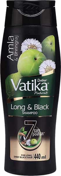 Dabur Vatika Long And Black Shampoo 440 Ml