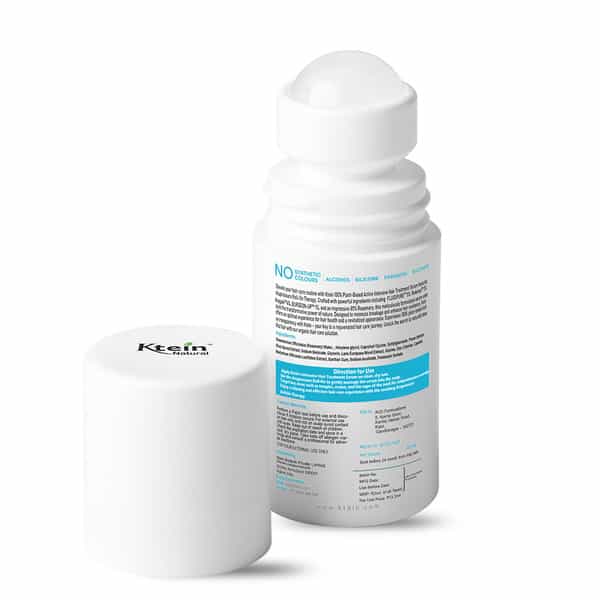 Ktein 100% Plant-Based Active Intensive Hair Treatment Serum With Acupressure Roll-On 30Ml
