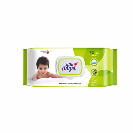 Little Angel Gentle Baby Wipes 72'S Pack (24 Pts/Crtn) (Crtn)