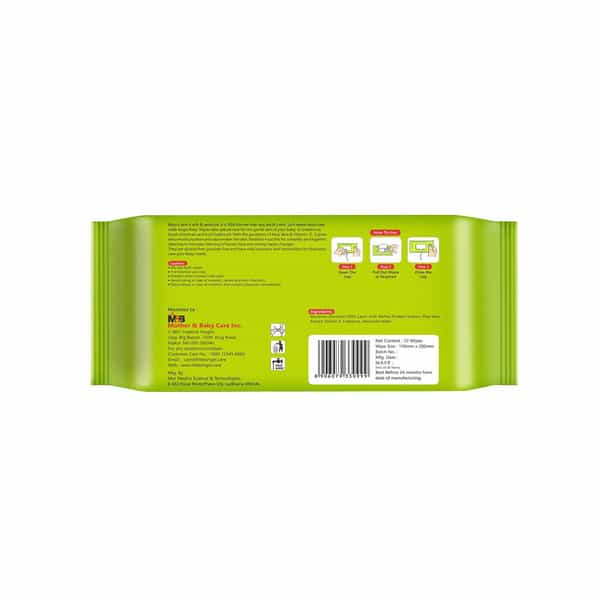 Little Angel Gentle Baby Wipes 72'S Pack (24 Pts/Crtn) (Crtn)