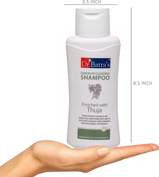 Dr Batra's Dandruff Cleansing Shampoo Enriched With Thuja - 500 Ml