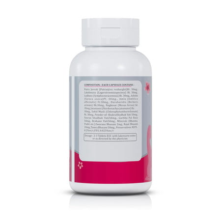 Shuddhi Ayurveda Pushp Sanyog Premium Tablets | Women Wellness Tablets | 60 Tablets