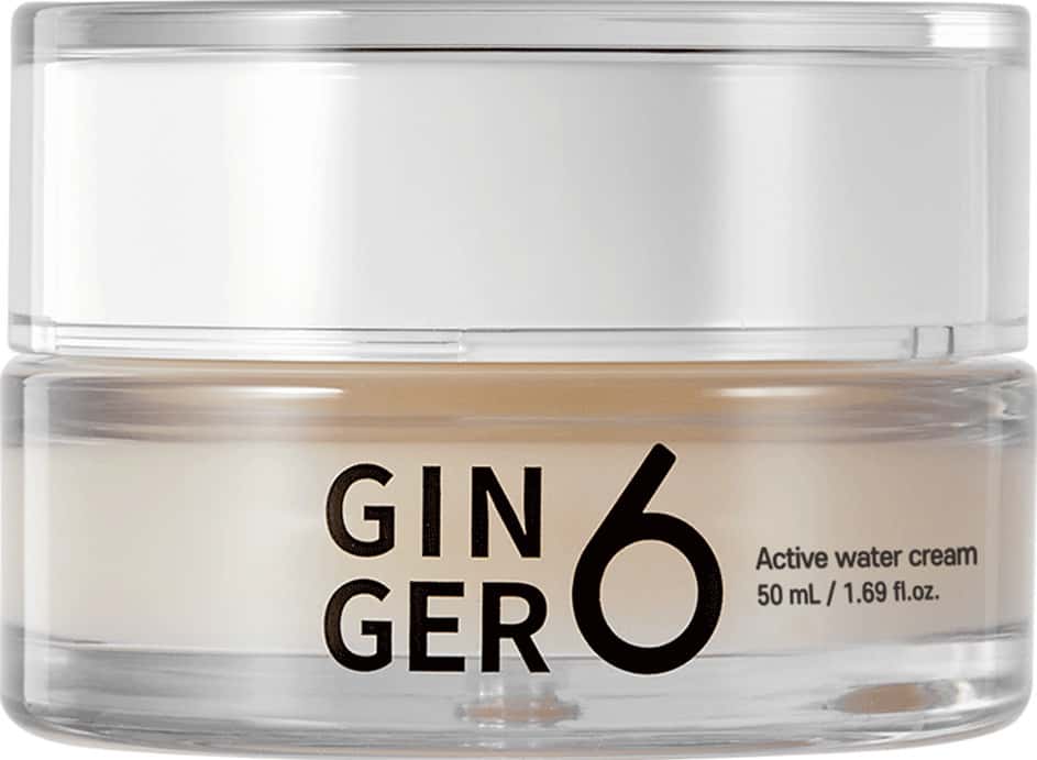 Ginger6 Active Water Day Cream 76% Ginger Extract Water For Hydration | Skin Firming - 50ml