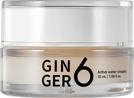 Ginger6 Active Water Day Cream 76% Ginger Extract Water For Hydration | Skin Firming - 50ml