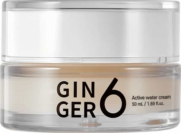 Ginger6 Active Water Day Cream 76% Ginger Extract Water For Hydration | Skin Firming - 50Ml