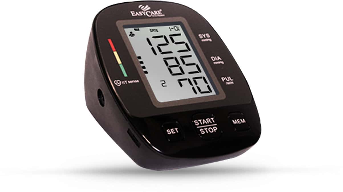 Easycare Big Display Digital Blood Pressure Monitor With Fully Automatic Arm Style