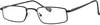 Klar Eye Full Rim Rectangle Reading Glasses Men And Women +0.75 To +3.500.75 Power Shiny Black