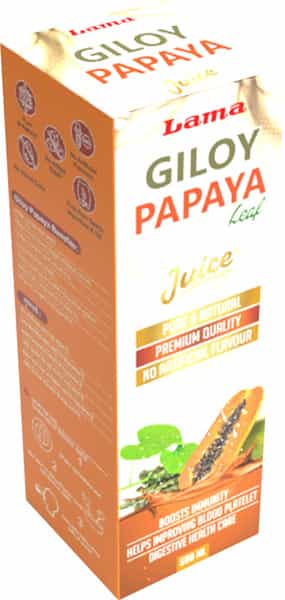 Lama Giloy Papaya Juice - 500 Ml