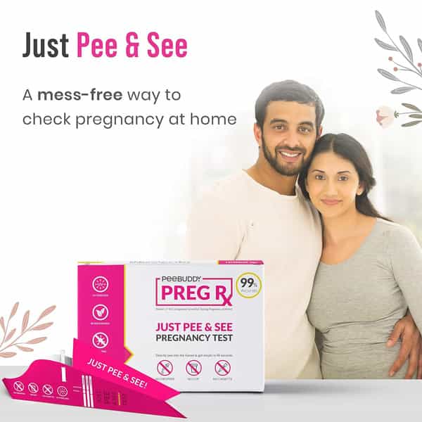 Pee Buddy Pregrx Pregnancy Test Strips In Funnel - 3 Funnels