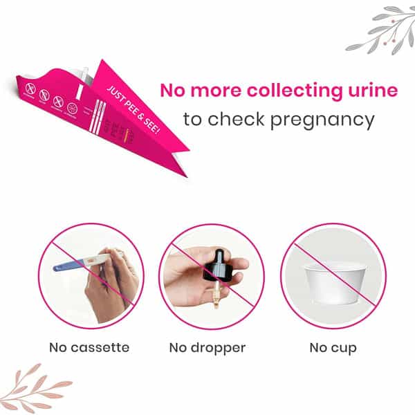 Pee Buddy Pregrx Pregnancy Test Strips In Funnel - 3 Funnels