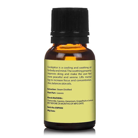 Earth N Pure Eucalyptus Essential Oil (15 Ml) (15 Ml)