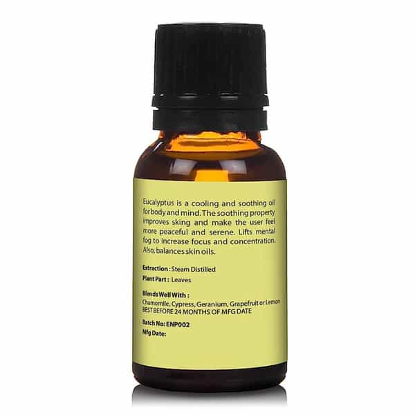Earth N Pure Eucalyptus Essential Oil (15 Ml) (15 Ml)