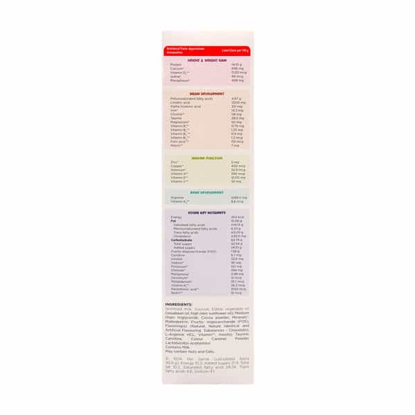 Chilrunfull Chocolate Flavour Total Nutrition To Support Childs Growth & Devlopment Box Of 400Gm