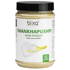 Bixa Botanical Shankhpushpi Powder - For Memory Booster & Stress Reliever(200g)