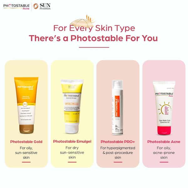 Photostable Acne | Spf 55 + | Clear Matte Finish Sunscreen Gel 50 Gm