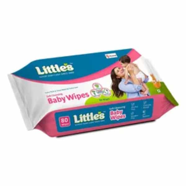 Little's Baby Wipe 80 No's