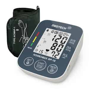 Medtech Bp18 Fully Automatic Portable Digital Blood Pressure Monitor With Smart Mdd Technology