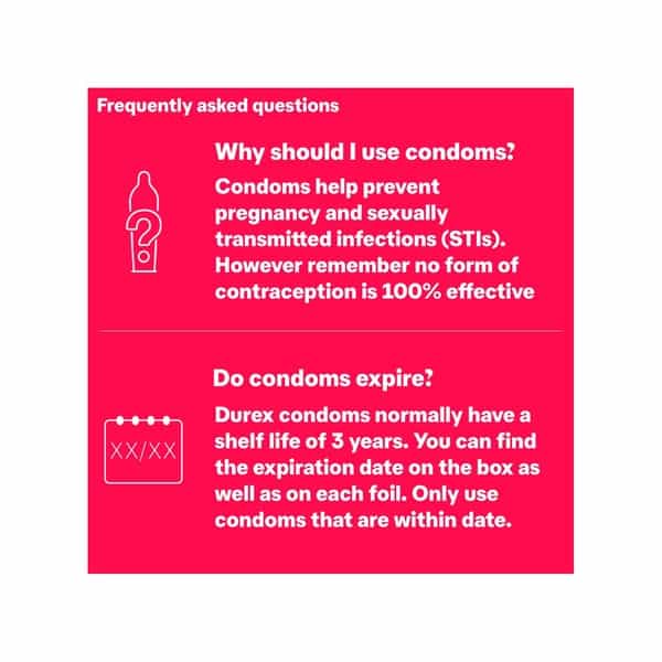 Durex Extra Thin Packet Of 10 Condoms (Buy 2 Get 1 Free)