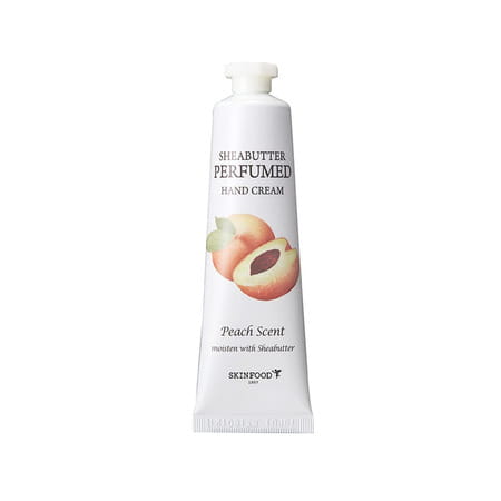 Skinfood Shea Butter Perfumed Hand Cream (Peach Scent) - Korean Skincare | Intense Hydration - 30ml
