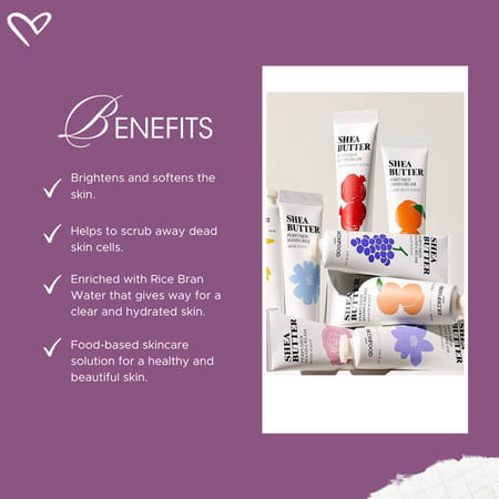 Skinfood Shea Butter Perfumed Hand Cream (Peach Scent) - Korean Skincare | Intense Hydration - 30ml