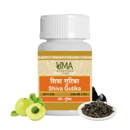 Uma Ayurveda Shiva Gutika Ayurvedic Tablets 80 Tab