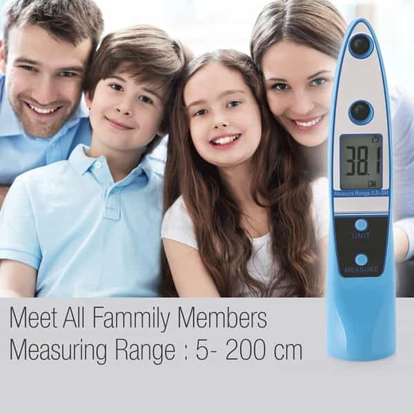 Easycare German Tech)Digital Stature Stadiometer Height Ultrasonic Measurement Technology- Ec1800