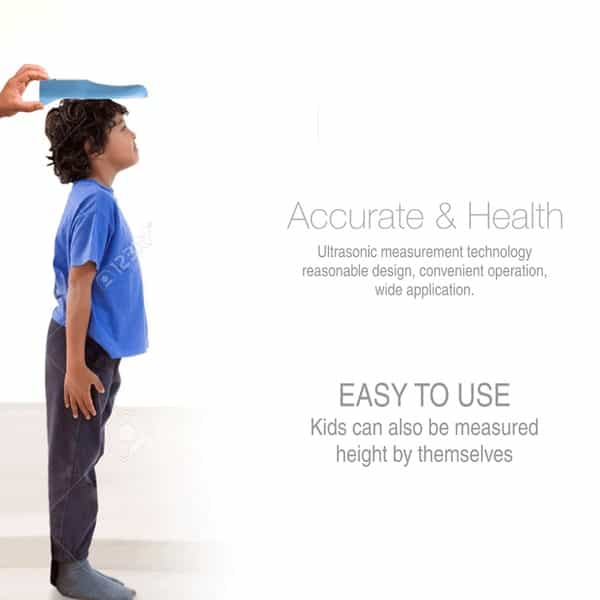 Easycare German Tech)Digital Stature Stadiometer Height Ultrasonic Measurement Technology- Ec1800