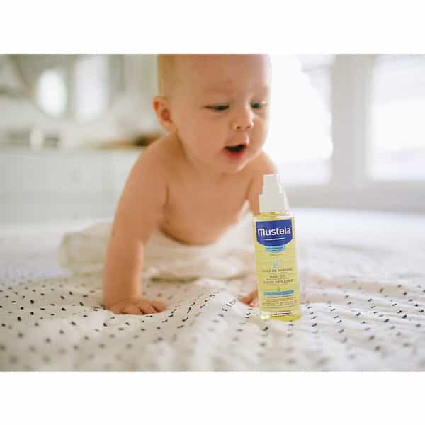 Mustela Baby Oil | 100Ml | White