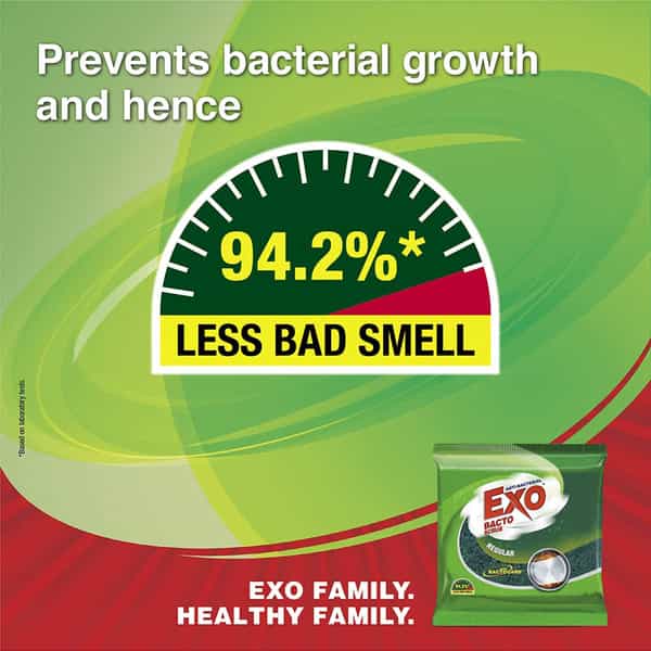 Exo Safai Big - Scrubber (Set Of 4)