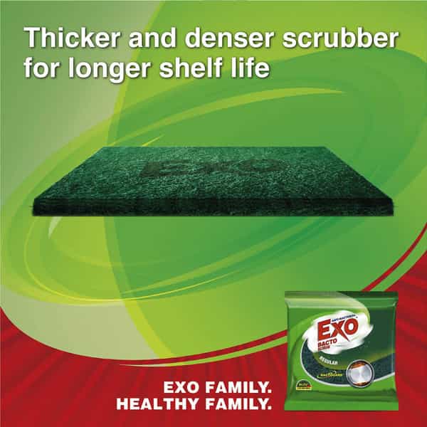 Exo Safai Big - Scrubber (Set Of 4)