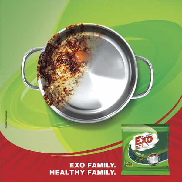 Exo Safai Big - Scrubber (Set Of 4)