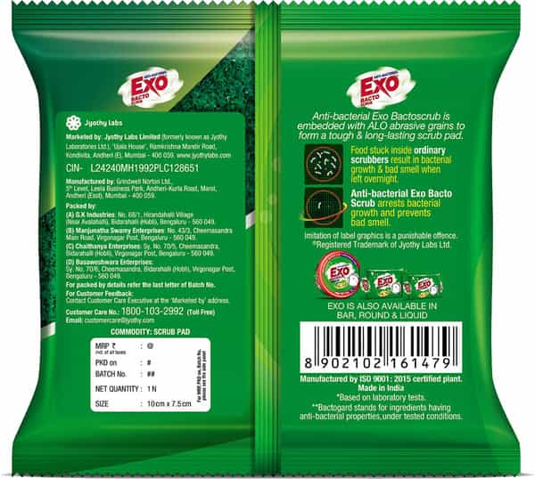 Exo Safai Big - Scrubber (Set Of 4)