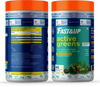 Fast&Up Active Greens-Detox Antioxidant Cellular Defense Alkalizing Blends (40 Servings Lemon)