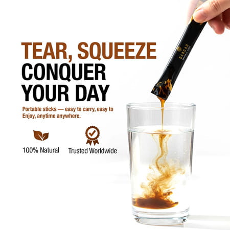 Bargad Himalayan Shilajit Honey Sticks - Cinnamon Flavor | Fulvic Acid & Organic Honey - 30n