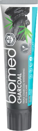 Biomed Charcoal Toothpaste - Buy One Get One Free - 100gm