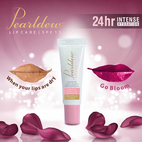 Pearldew Lip Care 10 Gm | With Rich Oils & Butters | Preservative Free (Pack Of 6)
