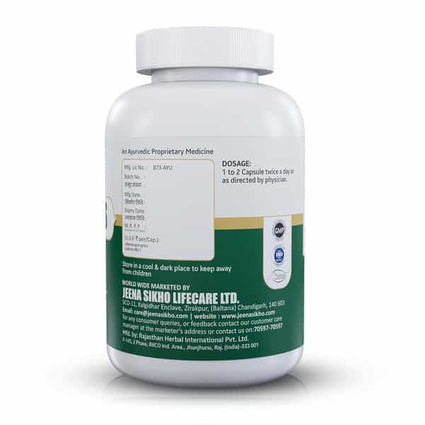Jeena Sikho Nefron Plus/Kidney Care Capsules | Herbal Kidney Wellness | 60 Capsules