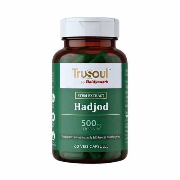 Baidyanath Trusoul Hadjod Capsules 60S | Bone & Joint Wellness