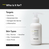 Oat Extract 6% Gentle Low-Foaming Cleanser With Hyaluronic Acid For Damaged | Sensitive Skin.