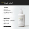 Oat Extract 6% Gentle Low-Foaming Cleanser With Hyaluronic Acid For Damaged | Sensitive Skin.