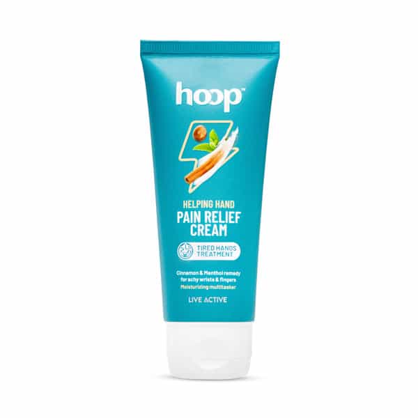 Hoop Hand Cream - Moisturizer & Pain Relief For Wrist | Thumb | Carpal Tunnel | Finger (50 G)