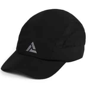 Actifit Unisex Sports Cap | Lightweight & Breathable | Black | 1 Pack