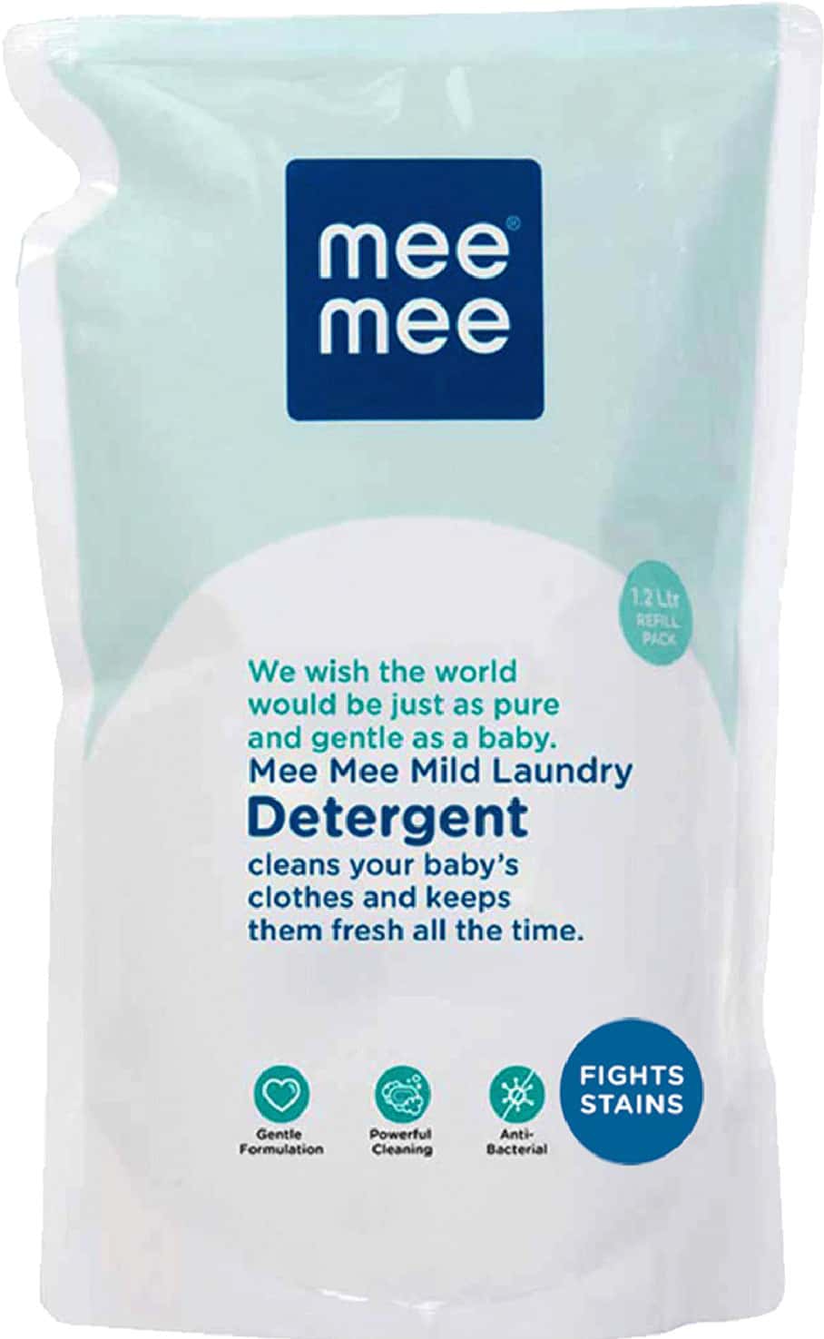 Mee Mee Mild Baby Liquid Laundry Detergent Refill Pack - 1.2l