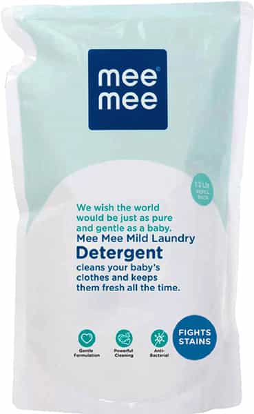 Mee Mee Mild Baby Liquid Laundry Detergent Refill Pack - 1.2L