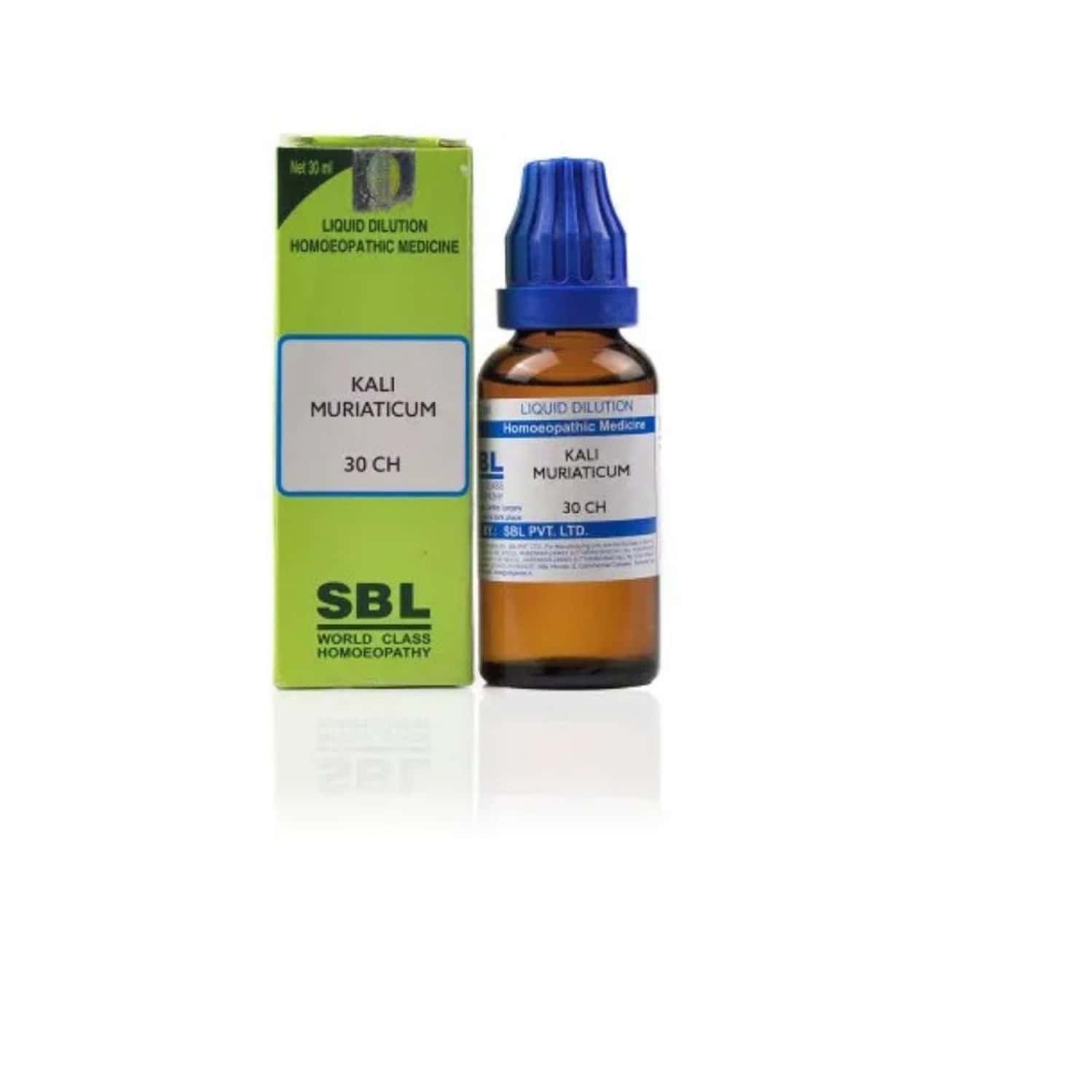 Sbl Kali Muriaticum Dilution 30 Ch 30 Ml Pack Of 2