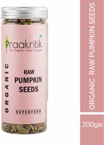 Praakritik Organic Raw Pumpkin Seeds 200 G