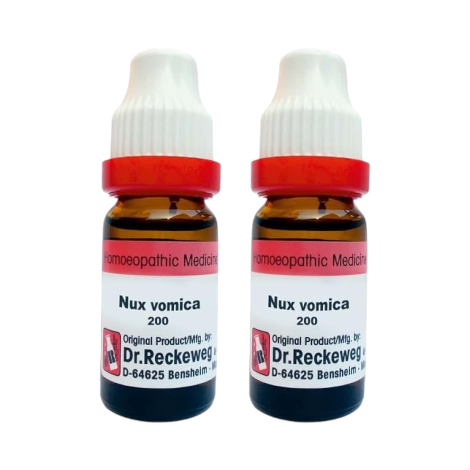 Dr. Reckeweg Nux Vomica 200 Ch 11ml ( Pack Of 2)