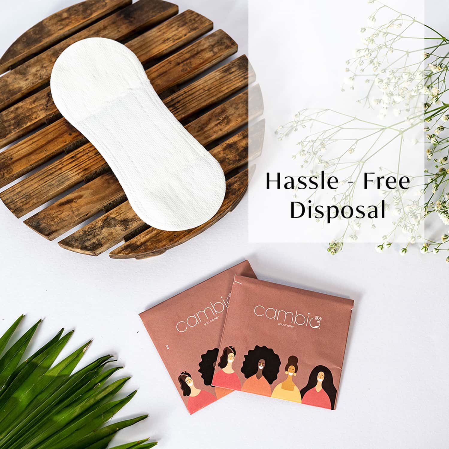 Buy CAMBIO 100 BIODEGRADABLE COTTON PANTY LINERS PACK OF 5 (200 PIECES