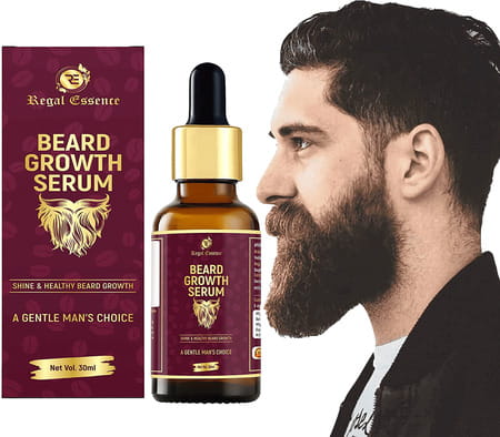 Regal Essence Beard Growth Serum | Daily Use | Softens Rough Beard 30 Ml